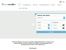 Tablet Screenshot of payamcottage.com